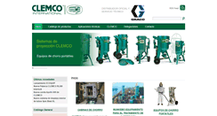 Desktop Screenshot of clemco.es